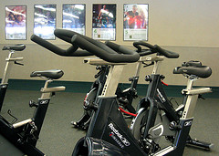 Bikes in a Gym